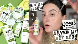 TESTING YES TO AVOCADO SKINCARE ON MY DRY SENSITIVE SKIN FOR 1 WEKKS