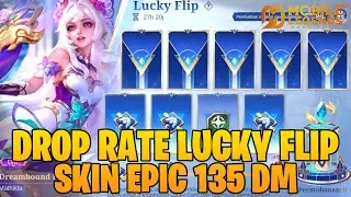 SKIN EPIC 135 DM - DROP RATE LUCKY FLIP MATHILDA LUMAYAN WANGY TIDAK PERLU BUKA SEMUA KARTU