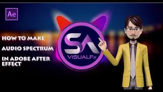 How to make  Audio Spectrum  inside Adobe  After Effects| #2023 #trendingvideo #learnaftereffects