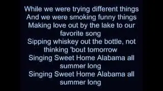 Kid Rock  All Summer Long - Lyrics