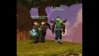 Massao and Ettience Warrior Druid 2v2 arena TBC Classic 2k rating