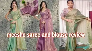Meesho saree and blouse honestly review by Indian beauty Pune 🥰। इस साड़ी को लेने से पहले जान लो सच😱