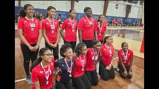 AAU Glass City Gold Medal Game   Bratz Club Xtreme 14u