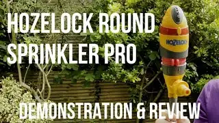 Hozelock Pro Sprinkler with SPIKE - FULL DEMONSTRATION & REVIEW - All you need to know before u buy