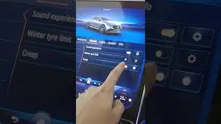 How to turn on 'Creep Mode' (Coasting) on the new Mercedes-EQ
