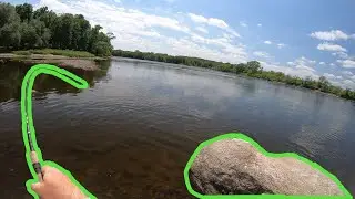UPPER MISSISSIPPI RIVER: Smallmouth Kayak Fishing