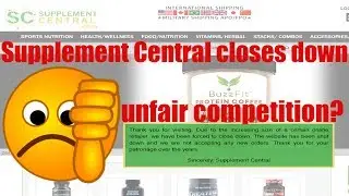 Supplement Central Closes: A Look at the Supplement Store Landscape