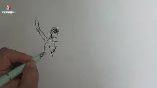 드레스를 입은 발레리나