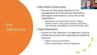 Session 3 - Data and Information Management: Policies and Procedures to Manage and Protect Data