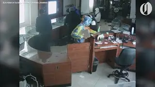 Surveillance video shows looting at Kassab Jewelers during Portland riot