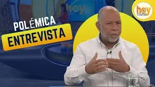 Polémica entrevista con Eduardo Hidalgo en Hoy Mismo