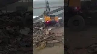 The stale waste RDF fine crushing,Shredding Multiple Waste Materials #machine