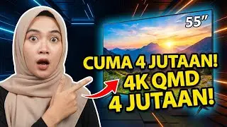 5 Rekomendasi SMART TV 55 INCH MURAH Terbaik! 4K QLED Mulai 4 Jutaan!
