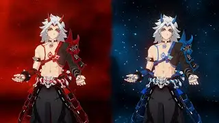 Arataki Itto True Crimson/Blue Oni Mod Showcase