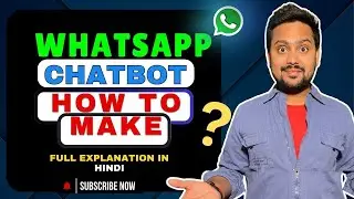 How to Build a Whatsapp Chatbot in 2 minutes for free | WhatsApp Chatbot | Chatbot on Whatsapp