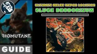 Area Objectives: Sludge Deodorizum Ultimate Melee Weapon Location in Biomutant Items