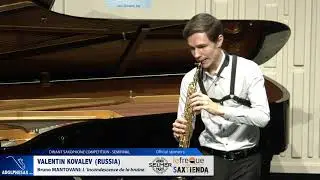 Valentin Kovalev (Russia) - L&acute;Incandescence de la bruine by Bruno Mantovani (Dinant 2019)