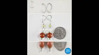 Epic Southwestern Red Jasper Quartz & Peridot 925 Silver Artisan Dangle Earrings