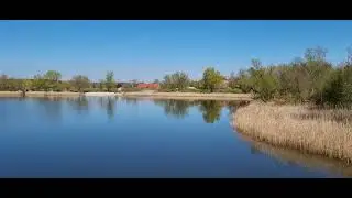 Gartow am See - Blick von der Br&uuml;cke 2025