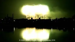 2018 ＰＬ花火大会 ラスト 大爆発 スターマイン　フィナーレ The Art of PL Fireworks Osaka Japan