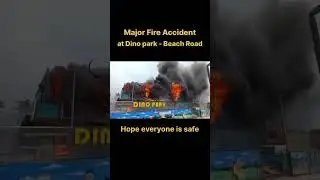 Fire Accident at Vizag Beach road
