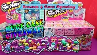 Shopkins - Season 4 Case Opening + HUGE Giveaway! {CLOSED} Ultra Rare & Petkins