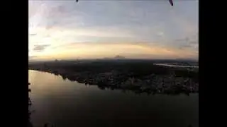 Sarawak River Sunset - Gopro HD Hero 2 with DJI Naza F550 HEXACOPTER