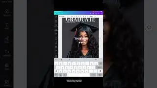 make a graduation invitation on canva
