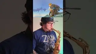 TotK Epic Sax Solo Tears of the Kingdom Legend of Zelda Music Cover #totk #zeldatotk