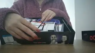 ASMR Board Game Taboo: Tapping on Paper, Plastic, Wood| No Talking