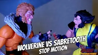 Wolverine VS Sabretooth Stop Motion Short Film