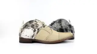 Rehab Footwear, Schoenen, Schuhe Men Lace-up Shoes Sultan Snake Grey