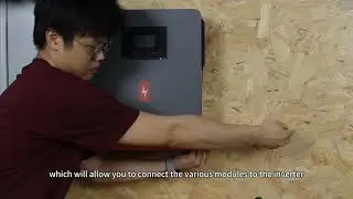 PowMr 3.6KW Hybrid Solar Inverter 24V DC to 110/120V AC With