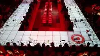 3D Projection Mapping on to Fashion Show Runway/Dining Table