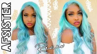 CHEAP 613 BLONDE WIG | 5 MiN ASH BLUE HOT WATER METHOD Ft. AFSISTERWIGS | UNDER 100$