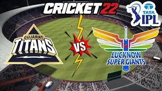 GT vs LSG Tata IPL 2022 | Match No. 4 | Cricket 22