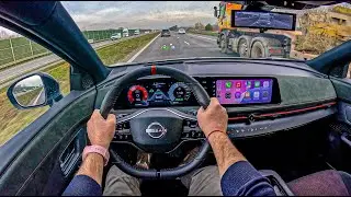 New 2026 Nissan ARIYA Nismo (e-4ORCE 435 HP) | POV Test Drive #2637 | Joe Black