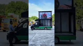 The impressive mobile advertising truck #shorts #ytshorts