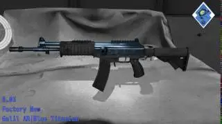 Galil AR  Blue Titanium Wear/Float