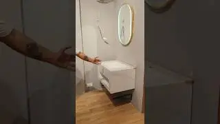 Most Trending Bathroom Vanity Design #marble #vanity #shorts #design #cabinet #viral #viralvideo