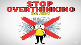 Stop Overthinking in 60 Seconds (Do This Instead)motivation Be Positive Be successful