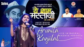 Arunita Kanjilal Solo live in Bhopal, Madhya Pradesh