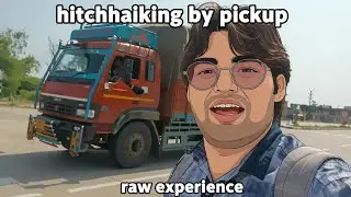 Lift Mil Gayi! Kota &rarr; Bundi Hitchhiking in open-back pickup truck | Vlog 60 | Epic Road Adventure 🚚