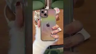 Shimmer clear iPhone case, link in comment