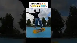 Respect 🔥😎🤯🤯 #shorts #respect ||&nbsp;Skating Stunt&nbsp;|| Part 391