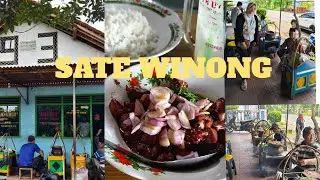 Sate Winong makmur Rekomendasi Kuliner Legendaris di Purworejo... Wajiiib cobaaaaa 