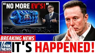 5 Minutes Ago: Toyota CEO Drops a Bombshell about the Water Engine&mdash;EVs Are FINISHED!