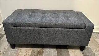 36 inch Storage Ottoman by HOMCOM