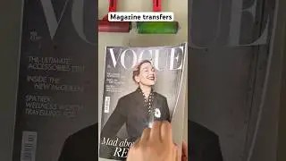 #gellitransfers #gelliplatetransfers #magazinetransfers #gelliprinting #gelplatetransfer