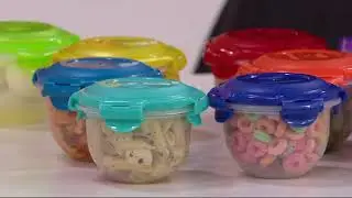 Lock & Lock 10-piece Multi-Color Mini Tulip Bowl Set on QVC